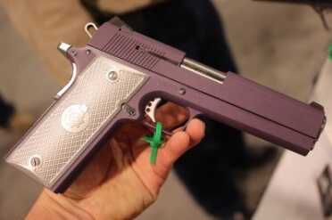 Coonan's Kicking Compact .357--SHOT Show 2015 This one is purple.