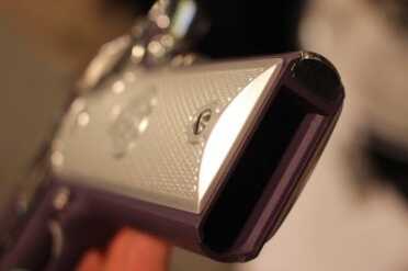 Coonan's Kicking Compact .357--SHOT Show 2015 The mag well.