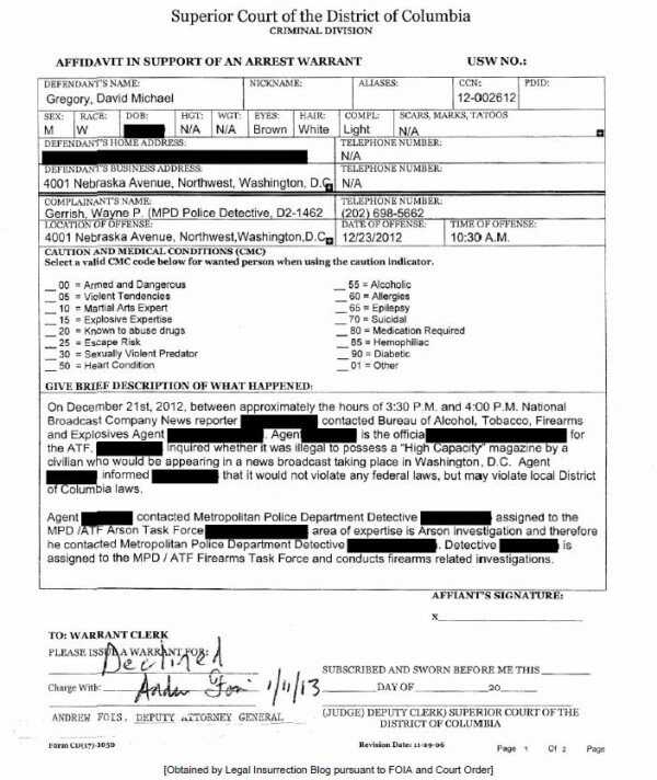 DC-Police-Affidavit-in-Support-of-Arrest-Warrant-for-David-Gregory-page-1-of-2-e1421951997221