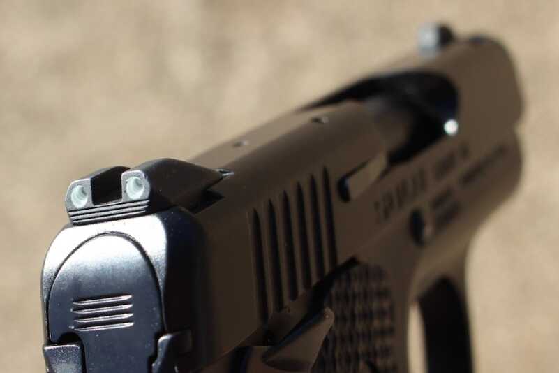 The sight raidius is what it is, but accuracy is still possible. 