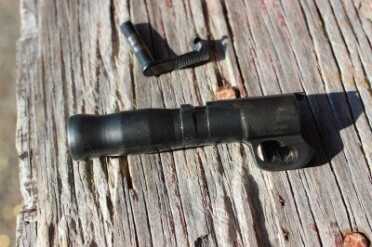 The barrel is heavily profiled.