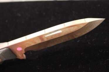 One inch hash marks.