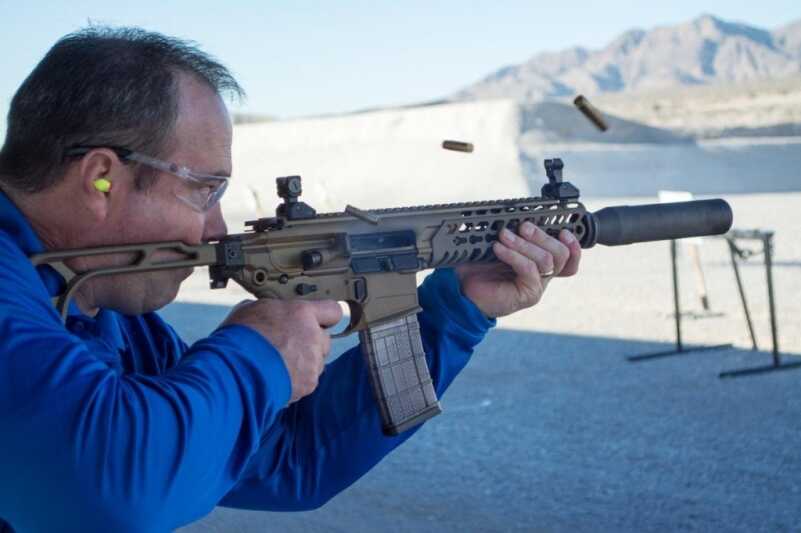 You can't buy happiness, but you can get a good dose shooting a suppressed MCX in full auto.