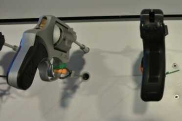 Take The Bull By The Horns Taurus--SHOT Show Here you can see the subtle curve of The Curve.