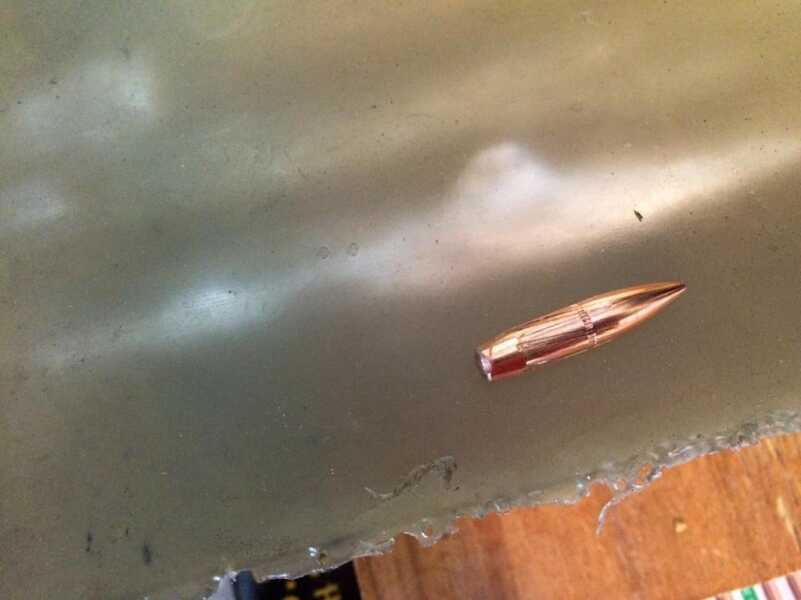 You just know I had to shoot these into gelatin blocks, right? As expected, the started tumbling almost immediately.