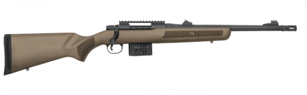 Gun Review: Mossberg's MVP Patrol 7.62mm/.308 The MVP Patrol is also available with a tan-colored stock.
