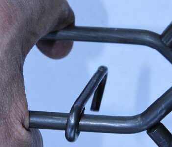 But OMG ouchies! Getting the trap that next inch to grab the built in spring clip is really hard for inexperienced big manly hands.