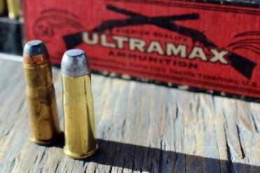 Winchester on left Ultramax on right. All groups were shot with Ultramax. 