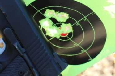 It is accurate enough that you can easily place shots exactly where you want when concentrating on form.