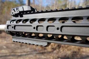 The forend uses XXX. 