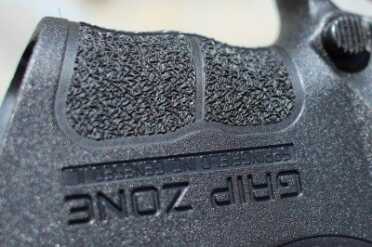 With the well contoured frame, the XD is very comfortable.