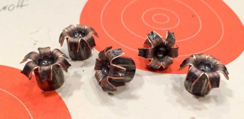 As you can see, expansion was picture perfect, even when fired through four layers of fabric. 