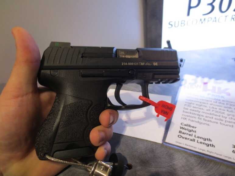 Photo Essay: The NRA Annual Meetings & Exhibits in 20 Pictures The HK P30SK. It's new! And it appears to be lovely. Check out are overview of it here.