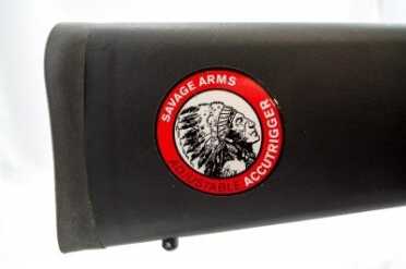 The factory recoil pad is excellent. Also note the rear sling swivel attachment point.