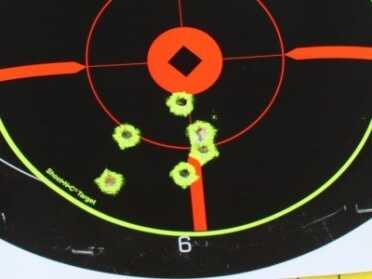 I can't shoot the Coonan as well as I can the Python.