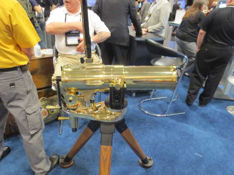 Photo Essay: The NRA Annual Meetings & Exhibits in 20 Pictures Getting a picture of this baby proved to be difficult as there were always people crowded around it and checking it out.