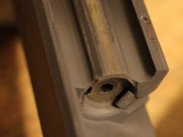 A True Masterpiece? The Masterpiece Arms 30DMG The extractor is substantial.