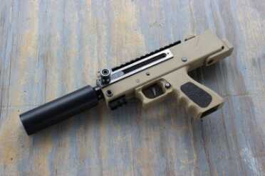 A True Masterpiece? The Masterpiece Arms 30DMG Side-cocking, non reciprocating. Very handy.