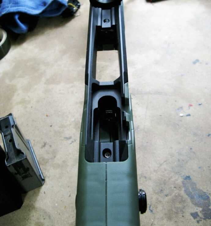 The ridges shown here are a major part of the revised bedding interface that provides more action support than previously. 