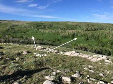 1,000 Yards with a Stock .308 AR-15 Style M&P Model 10? On day two, we moved to more scenic and natural environments. These two targets were 650 and 775 yards away.