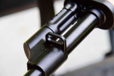 Sling mounts? Traditional AK. No QD mounts.