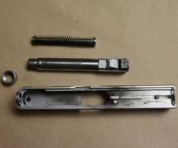 And remember: if you already own a GLOCK, you can swap out parts--piece-by-piece--until you end up with a gun exactyl like this one. And if you save all of the original parts, you will have two guns!