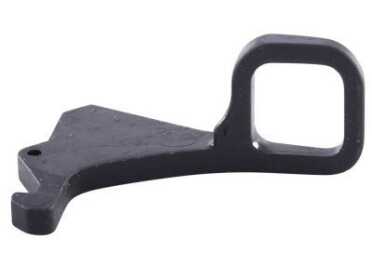 The hook on a steel latch like this Badger Ordnance will eat away at an aluminum upper every time you pull back the chagrining handle.