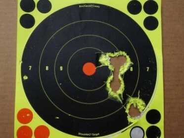 Micro Black Aces Shotgun! Is it Legal? Slugs from 15 yards.