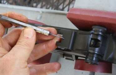 M1A Sniper/Competition Rifle - New Adjustable Precision Stock - Scope Installation & Range Report Please see my prior article on scoping an M1A. If you have the correct size punch and you are gentle it is easy to take out the roll pin on the stripper clip guide, which is discarded. The mounting point for the mount is the dovetail from the guide.