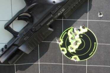 Accuracy is great. Fast shots are easily controllable.