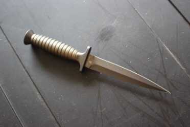 This Browning made pig-sticker is evocative of the old Fairbairn Sykes. But it is made for one thing, and one thing only--sticking pigs. Not on the short list.