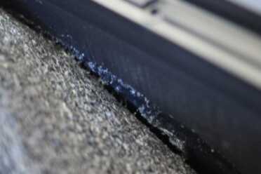 This is the glue holding in the foam on the pistol case. The revolver case isn't glued.