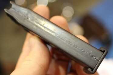 The mags are welded stainless. 