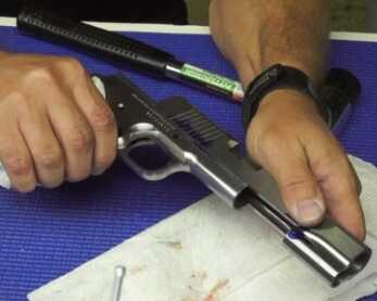 The first time the slide goes onto the frame feels like a victory.                           