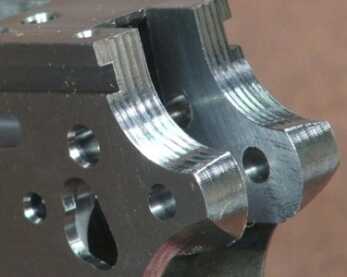 It all starts with the rough milled frame. And I mean "rough!"