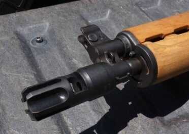 a break helps manage recoil. This one is from CNC Warrior.