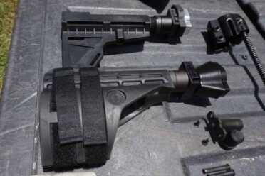 There are numerous was to go with the butt end of the gun, too.