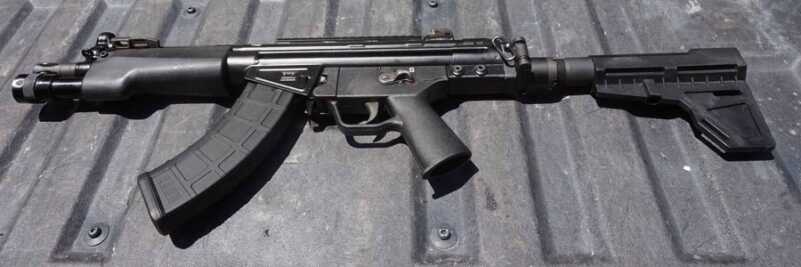 The Shockwave Blade is far more trim than some of the other braces.