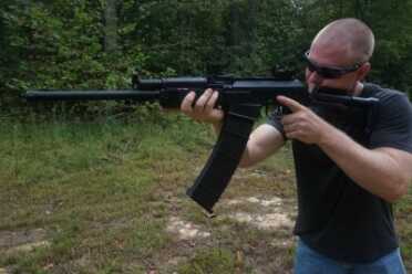 Recoil from the Vepr is easy to handle, thanks in part to the gas system. 