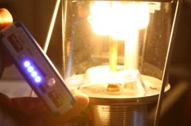 An interesting note is that the Coleman lantern actually lit up the solar charger. It throws some serious light. 