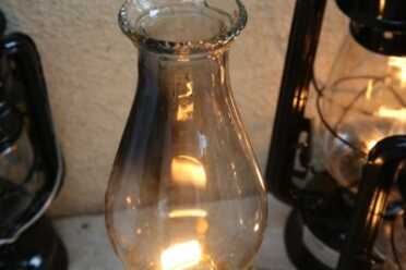 Be careful when you first light the large wick lanterns. The flame can grow and get smokey when you aren't looking. It takes a while for them to settle in. 