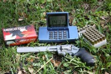 The 8 3/8s barrel gives you a little more than full snot ballistics, because more powder is able to burn in the barrel before the bullet leaves. 