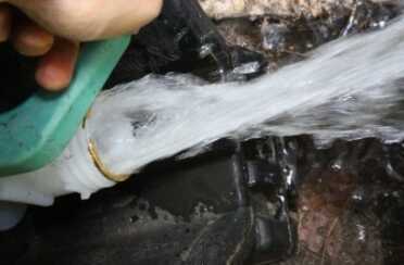 Even though all of the tanks had a coat of algae, the water was still clear and clean. Parasites and cysts, and even bacteria, come from outside sources. This water is most likely green slimy tasting, but safe to drink. 