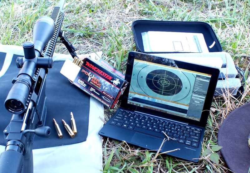 The Bullseye Long Range Target Camera System The camera tracks hits and will flash before/after images so you can be sure which is the most recent hit.