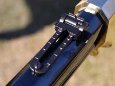 The Henry Original--New Old Gun Review The close sight.