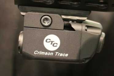 Crimson Trace Has A New AR Laser/Light--SHOT Show 2016 The front half of the Linq System.