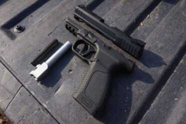 New Turkish 9mm - The Girsan MC28 - Great Review - SHOT Show 2016 Take down is easy.