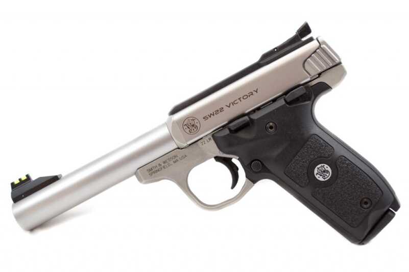 We Shoot the New Smith & Wesson Victory .22 LR Pistol The Smith & Wesson Victory standard model.
