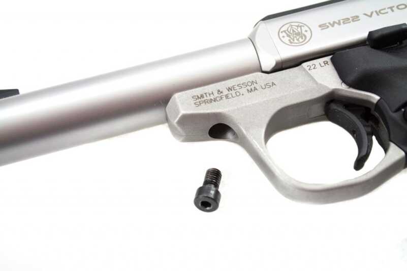 We Shoot the New Smith & Wesson Victory .22 LR Pistol Here's the secret to easy takedown and parts changes.