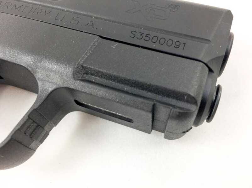 We Shoot the New .40 S&W XD-S from Springfield Armory A short, one-notch Picatinny rail segment is there in case you want to mount a light or laser.